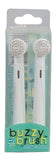 Jack N' Jill Buzzy Brush Elec Toothbrush Replace Heads 2Pk