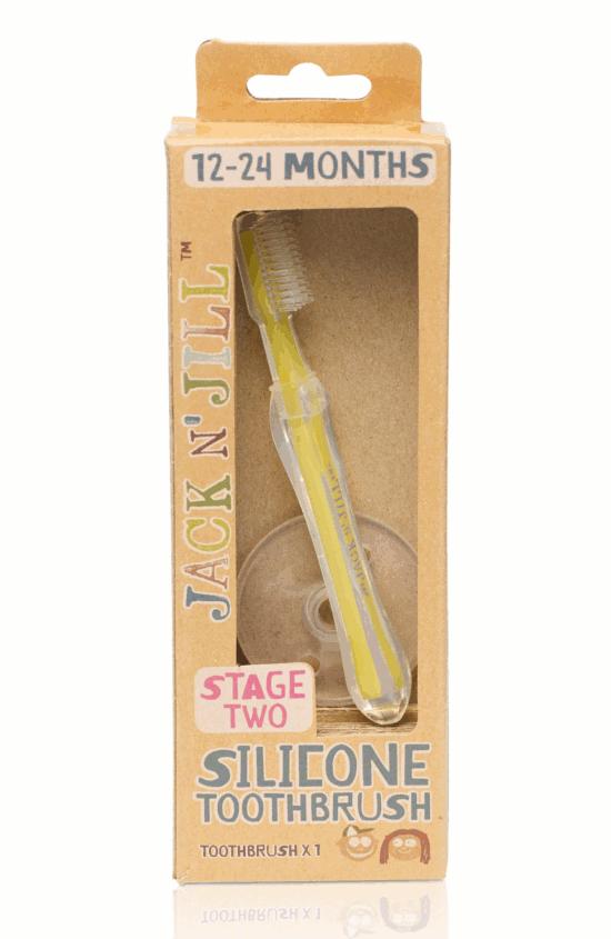 Jack N' Jill Silicone Baby Toothbrush